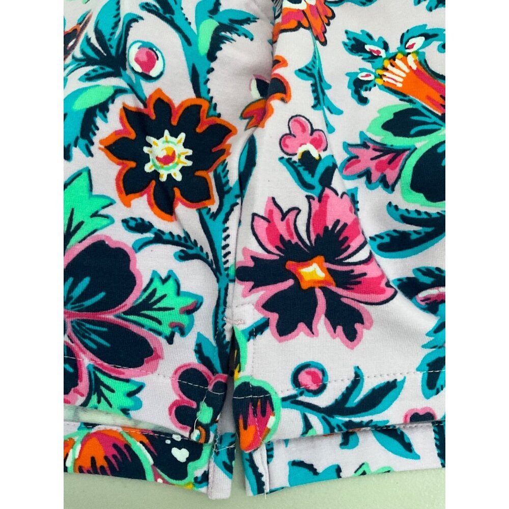 Vera Bradley French Terry Shorts 2XL Cloud Vine Multi Floral Print - Picture 9 of 12